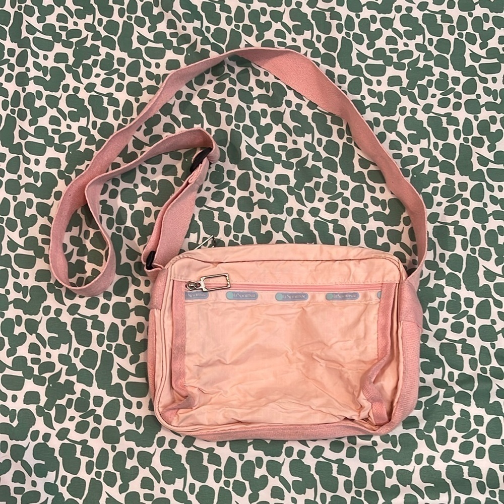 LeSportSac Pink Shoulder Crossbody Bag vintage